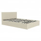 Lit Adulte en Tissu "Relevable" 160x200cm Naturel|Lit Adulte|Paris Prix
