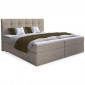 Lit Coffre Adulte "Adinka" 180x200cm Beige|Lit Adulte|Paris Prix