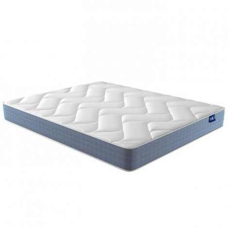 Matelas à Mémoire de Forme "Zefir" 140x190cm Blanc|Lit Adulte|Paris Prix