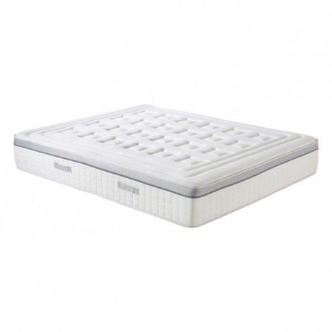 Matelas à Mémoire de Forme "Spring" 140x190cm Blanc|Lit Adulte|Paris Prix