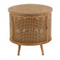 Table de Chevet en Bois "Lisea" 60cm Marron|Chevet|Paris Prix