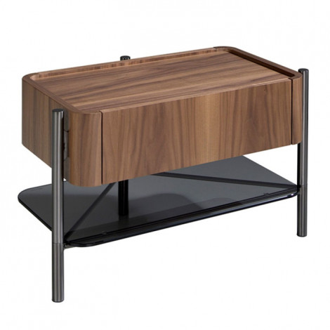 Table de Chevet 1 Tiroir "Margery" 65cm Marron|Chevet|Paris Prix