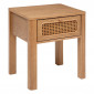 Table de Chevet 1 Tiroir "Tiria" 52cm Marron|Chevet|Paris Prix