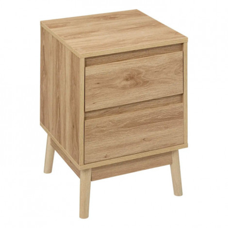 Table de Chevet Design "Abana" 56cm Naturel|Chevet|Paris Prix