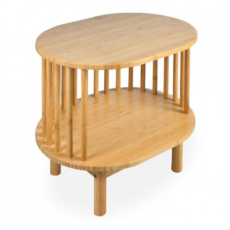 Table de Chevet en Bambou "Giovanni" 46cm Naturel|Chevet|Paris Prix