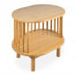 Table de Chevet en Bambou "Giovanni" 46cm Naturel|Chevet|Paris Prix