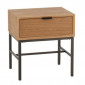 Table de Chevet en Bois "Guiseppe" 51cm Naturel|Chevet|Paris Prix