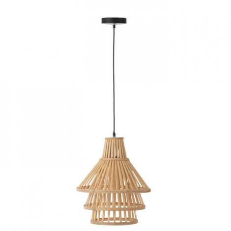 Lampe Suspension en Bambou "Midano" 32cm Naturel|Suspensions|Paris Prix