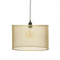 Lampe Suspension en Métal "Loft" 38cm Or|Suspensions|Paris Prix