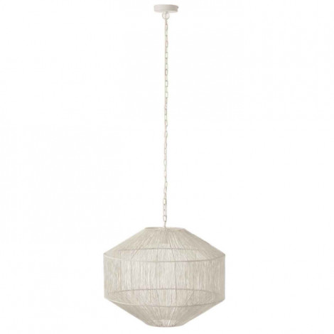 Lampe Suspension Design "Vivena" 60cm Blanc Mat|Suspensions|Paris Prix
