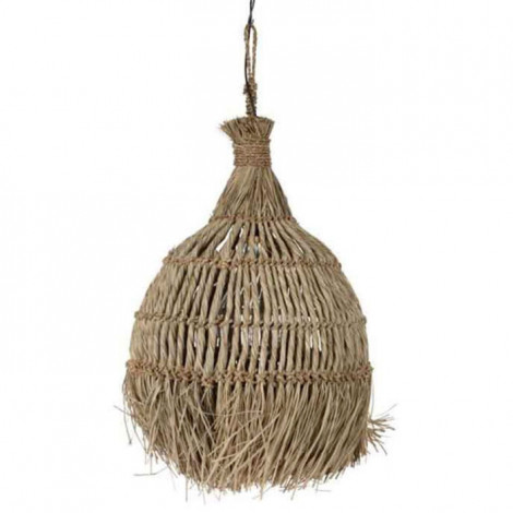 Lampe Suspension Design "Twist" 75cm Naturel|Suspensions|Paris Prix