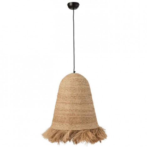 Lampe Suspension Design "Ozie" 50cm Naturel|Suspensions|Paris Prix