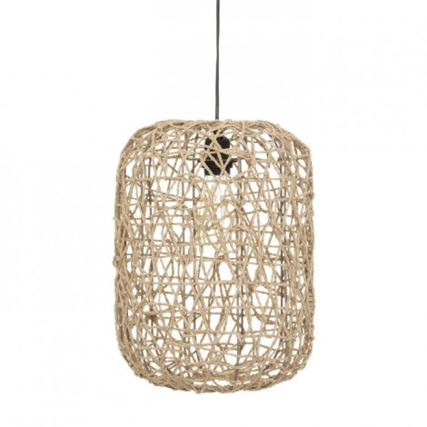 Lampe Suspension Design "Raahe" 38cm Beige|Suspensions|Paris Prix