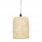 Lampe Suspension "Alicante" 36cm Beige & Noir|Suspensions|Paris Prix