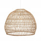 Lampe Suspension en Rotin "Joy" 58cm Beige|Suspensions|Paris Prix
