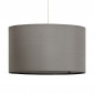 Lampe Suspension avec Abat-Jour "Fidelio" 50cm Gris|Suspensions|Paris Prix