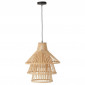 Lampe Suspension en Bambou "Midano" 42cm Naturel|Suspensions|Paris Prix