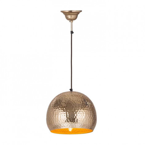 Lampe Suspension Design "Fabricia" 27cm Or|Suspensions|Paris Prix