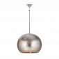 Lampe Suspension Design "Fabricia" 47cm Argent|Suspensions|Paris Prix