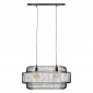 Lampe Suspension en Métal "Stora" 72cm Noir|Suspensions|Paris Prix