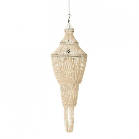 Lampe Suspension Coquillage "Daisy" 176cm Naturel|Suspensions|Paris Prix