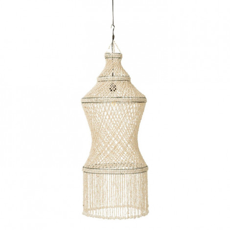 Lampe Suspension Coquillage "Lisa" 128cm Naturel|Suspensions|Paris Prix