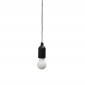 Lampe Suspension Télécommande "Led" 15cm Noir|Suspensions|Paris Prix
