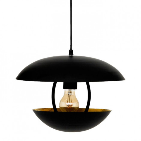 Lampe Suspension en Métal "Estee" 33cm Noir|Suspensions|Paris Prix