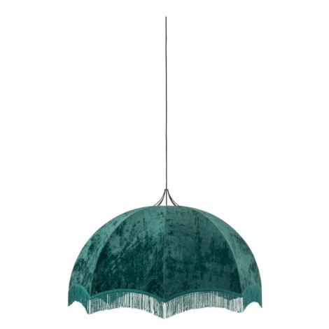 Lampe Suspension "Velours" 95cm Vert|Suspensions|Paris Prix