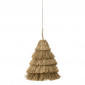Lampe Suspension en Jonc "5 Couches" 50cm Naturel|Suspensions|Paris Prix