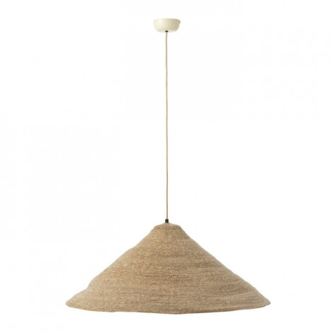 Lampe Suspension Chapeau "Moonj" 80cm Naturel Clair|Suspensions|Paris Prix