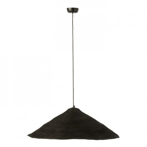 Lampe Suspension Chapeau "Moonj" 80cm Noir|Suspensions|Paris Prix