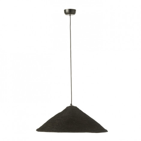 Lampe Suspension Chapeau "Moonj" 60cm Noir|Suspensions|Paris Prix