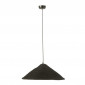 Lampe Suspension Chapeau "Moonj" 60cm Noir|Suspensions|Paris Prix