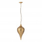 Lampe Suspension en Métal "Goutte" 53cm Or|Suspensions|Paris Prix
