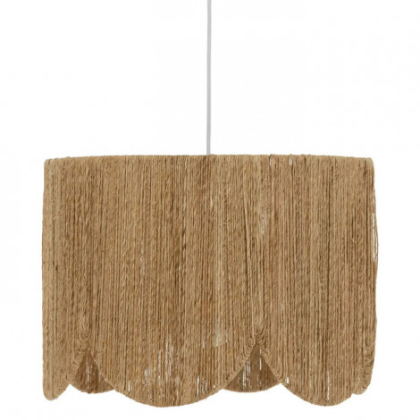 Lampe Suspension en Jute "Janice" 38cm Naturel|Suspensions|Paris Prix