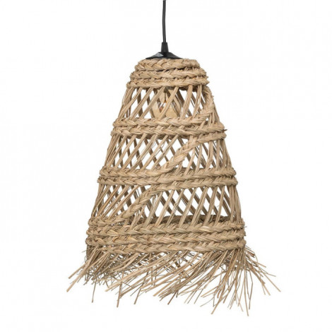 Lampe Suspension Tressée "Lahys" 48cm Naturel|Suspensions|Paris Prix
