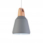 Lampe Suspension "Nao" 24cm Gris Foncé|Suspensions|Paris Prix