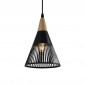 Lampe Suspension Déco "Gruid" 25cm Noir|Suspensions|Paris Prix