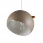 Lampe Suspension Déco "Tubbie" 23cm Marron|Suspensions|Paris Prix