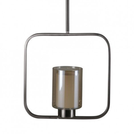 Lampe Suspension Design "Aludra" 34cm Argent|Suspensions|Paris Prix