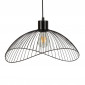 Lampe Suspension Design "Elsa" 40cm Noir|Suspensions|Paris Prix