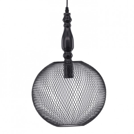 Lampe Suspension Déco "Valence" 48cm Noir|Suspensions|Paris Prix