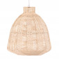 Lampe Suspension en Rotin "Tours" 40cm Naturel|Suspensions|Paris Prix