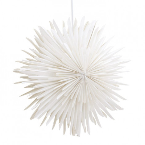 Lampe Suspension Design "Selen" 35cm Blanc|Suspensions|Paris Prix
