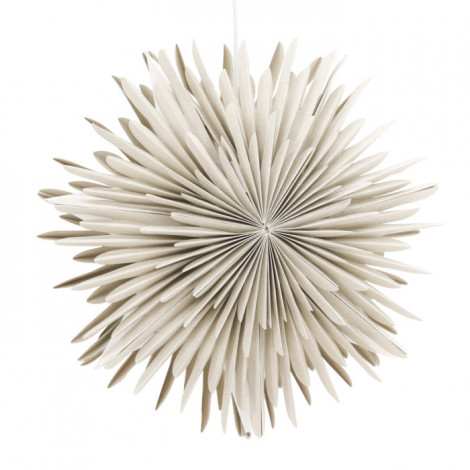 Lampe Suspension Design "Selen" 35cm Beige|Suspensions|Paris Prix