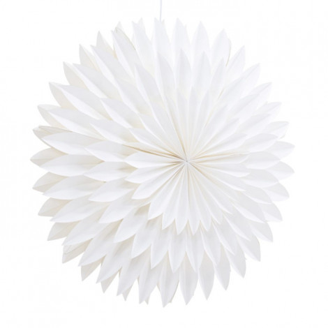 Lampe Suspension Déco "Storlien" 60cm Blanc|Suspensions|Paris Prix