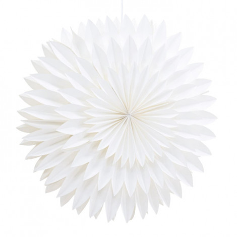 Lampe Suspension Déco "Storlien" 80cm Blanc|Suspensions|Paris Prix