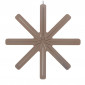 Lampe Suspension Déco "Safsen" 80cm Marron|Suspensions|Paris Prix