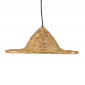 Lampe Suspension en Rotin "Stjarnvik" 45cm Naturel|Suspensions|Paris Prix